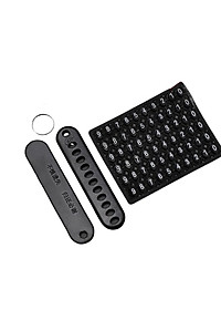 Móc khóa xe chống thất lạc TÂM LUÂN Chổi lau tẩm dầu - Hàng chính hãng