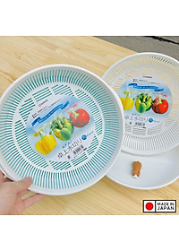Bộ khay đựng rau củ tròn Nakaya 1.8L - Hàng nội địa Nhật Bản nhập khẩu chính hãng