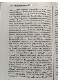 Bình Luận Luật Công Chứng Năm 2014 