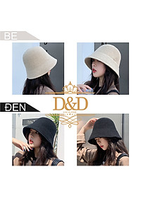 Mũ nón bucket, nón nồi, nón len nữ phong cách Nhật Hàn