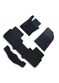 Thảm lót sàn để chân cao su dành cho ô tô Ford Everest Chống trơn trượt, Chống bám bẩn, Không mùi thân thiện môi trường, Dễ dàng vệ sinh, lau chùi, Màu đen tiện dụng sang trọng