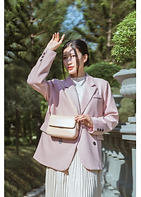 Túi Yuumy ( Thời trang nữ nắp gập size 20 - Túi đeo chéo da Verein YN198 )