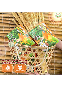 Kẹo dừa sáp VICOSAP mật hoa dừa không đường đồ ăn vặt healthy kẹo mềm dẻo đặc sản Trà Vinh hộp 180g