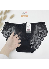 Quần Lót Nữ Ren Cạp Vừa Cao Cấp LUPERI LU3QL762 Kháng Khuẩn Khử Mùi Co Giãn Tốt Không Xù