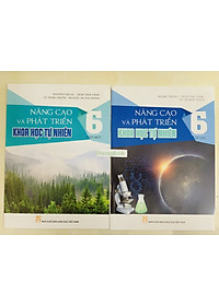 Sách - Combo Nâng cao và phát triển Khoa học tự nhiên 6 tập 1 + 2 - ĐN