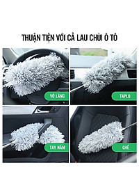 Chổi Quét Trần Nhà Có Cán Điều Chỉnh Độ Dài / Chổi Quét Mạng Nhện, Lau Chùi Bụi Bẩn Trên Cao Tiện Dụng PaKaSa - Hàng Chính Hãng ( Màu ngẫu nhiên)