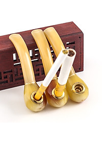 Tẩu thuốc sừng kiểu nhỏ tiền lợi dễ mang đi