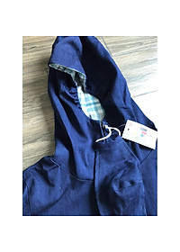 Áo chống nắng toàn thân nữ vải bò Jean 2 lớp dài kín chân - ao chong nang toan than nu vai bo 2 lop