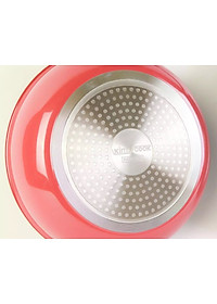 Chảo Easy Seoulcook 24 cm đáy từ chống dính vân đá cao cấp Hàn Quốc, dùng được tất cả các loại bếp / Induction