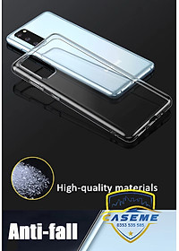 Ốp lưng dành cho Samsung Galaxy A51 dẻo trong suốt, dày dặn, chống sốc cao cấp - Hàng nhập khẩu