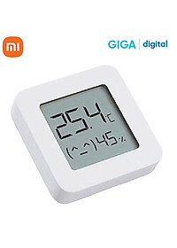 Nhiệt ẩm kế Xiaomi Mijia gen 2 (Mi Temperature and Humidity Monitor 2) - NUN4126GL - Bluetooth - Hàng Chính hãng