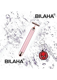 Bút Massage Xóa Bọng Mắt Nâng Cơ Căng Da Mặt Chống Lão Hoá Da Tặng Kèm Pin AA Rung Mạnh Loại Tốt (Tặng Kèm 1 Móc Khoá) (Official Bilaha)