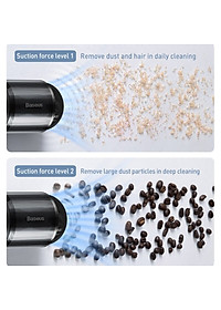 Máy hút bụi pin sạc cầm tay Baseus A3 Car Vacuum Cleaner (15000pa, 135W, Vacuum Portable Cleaner) - Hàng Chính Hãng 