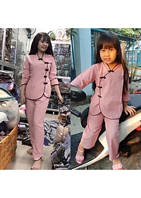 Đồ Lam Cho Bé # Mẫu Tàu Xéo Cho Bé # Đồ Bộ Bé # Quần Áo Bé Gái