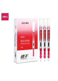 Bút Bi Nước Mực Gel Nhiều Màu Lẻ Chiếc Deli - Mực Trơn Đều Nhanh Khô Không Lem Phù Hợp Hoc Sinh Văn Phòng Ghi Chép Trang Trí Sổ Tay Kế Hoạch Planner - S853