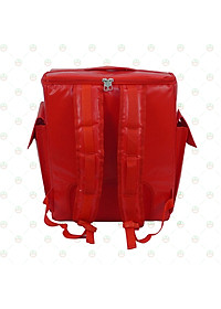 [Loại Tốt] Túi Balo Giao Hàng Giữ Nhiệt 30L Đa Năng KhoNCC Hàng Chính Hãng - Siêu Bền Cho Shipper, Hàng Quán, Tiệm Bánh, Hải Sản Giữ Nhiệt Lâu - KKT-7167-BLGHN (Đỏ)