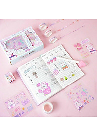 Băng keo Sticker Hộp 5  Washi Tape 11 Sticker Siêu Cute Dễ Thương