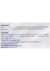 Combo 6 gói Mì Không Gói Gia Vị Ottogi 110G