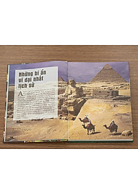 Combo 2 Cuốn Sách Bách Khoa Toàn Thư - Kỳ Quan Thế Giới, Bí Ẩn Của Lịch Sử- Tổng Hợp Kiến Thức Về Lịch Sử, Địa Lý, Du Lịch Khám Phá Thế Giới - Á Châu Books Bìa Cứng, In Màu