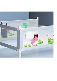 Bộ 2 thanh chắn giường đủ kích thước an toàn cho bé