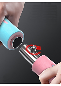 Vòng Lắc Eo Giảm Mỡ Bụng Ống Thép Bọc Mút Xốp - Tùy Chỉnh Độ Nặng - Chính Hãng miDoctor