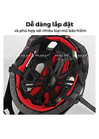 Lớp Lót Mũ Bảo Hiểm Silicone SLC-8 Thoáng Khí Chống Biến Dạng Xe Máy Xe Đạp Phụ Kiện - Mai Lee