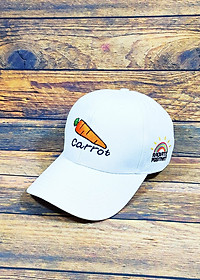 Nón kết/ Mũ lưỡi trai thêu hình Carrot siêu xinh NON0252T