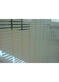 Decal dán kính  sọc trắng có sẵn keo DK19