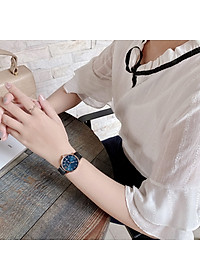 Đồng Hồ Nữ Julius Hàn Quốc JA-1218C Dây Thép - Tông Màu Thanh Lịch - Quý Phái