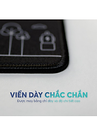 Ugreen 27508 tấm lót chuột mouse pad màu đen CY016 20027508 - Hàng chính hãng