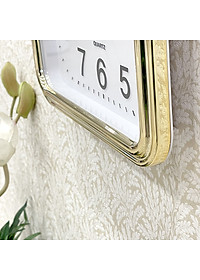 Đồng Hồ Treo Tường Rhythm CMG466NR18 - Vàng (25.0 x 25.0 x 4.5 cm)