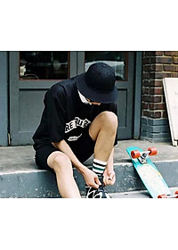 Mũ bucket cá tính không họa tiết