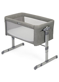 Nôi ngủ cạnh giường Joie Roomie Glide Foggy Gray
