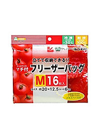 Combo 2 set túi Zip đựng & bảo quản thực phẩm - nội địa Nhật Bản ( 16 chiếc size M + 12 chiếc size L)
