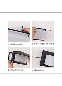 Đèn tường ngoài trời MONSKY DURRA chống nước, siêu sáng.