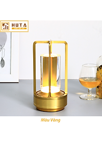  Đèn Bàn Led Quầy Bar HUTA RESNEN Cao Cấp Cảm Ứng Tích Điện Điều Chỉnh Ánh Sáng Vàng Trang Trí Quán Cà Phê, Nhà Hàng, Sự Kiện