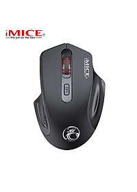 Chuột gaming không dây bluetooth sạc pin HXSJ G-1800 cho game thủ chơi game chuyên nghiệp kết nối Wireless 2.4G - Hàng chính hãng