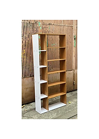 Kệ Sách Đứng Phong Cách Bắc Âu 6 Tầng Sang Trọng, Phù Hợp Với Mọi Ngôi Nhà, Bền Và Đẹp Chất Gỗ MDF Dày 12MM Kích Thước 130x60x17CM