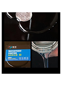 Keo chống thấm Epoxy 2 thành phần A - B trong suốt, sử lý chống thấm mặt sàn nhà vệ sinh, quét bảo vệ gạch men