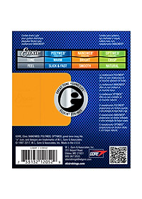Elixir 12002, 12052 - Bộ Dây Đàn Guitar Điện - Chính Hãng (Electric Strings Phủ Lớp Nanoweb) - Kèm Móng Gảy DreamMaker