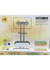Giá treo tivi di động nhập khẩu AVA1500-60-1P (Đ8) màu đen cho tivi 32-65 inch