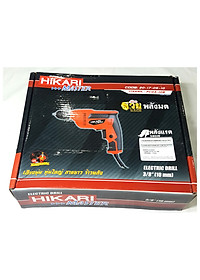 Máy Khoan 10 Ly Hikari Master PC03-10B - Máy Khoan Cầm Tay, Bắt Vít, Khoan Tường, Khoan Gỗ, Sắt Trang Bị Xoay Đảo Chiều, Công Nghệ Thái Lan - Hàng Chính Hãng