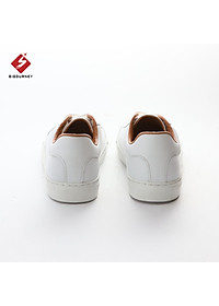 Giày Sneaker da bò màu trắng SIGOURNEY giày thể thao nam TT-001 bảo hành 18 tháng