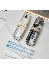 Hộp Đựng Bàn Chải Kem Đánh Răng Có Thể Làm Cốc Nước Súc Miệng Tiện Lợi Đi Du Lịch - Hộp ĐỰng Bàn Chải Du lịch Đa Năng - Hàng Chính Hãng MINIIN
