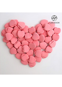 Mút tán kem nền, phấn nước trái tim mini LMcation