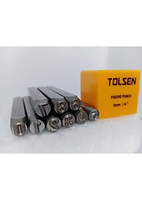 BỘ ĐÓNG SỐ 9 CÂY LỚN 6mm TOLSEN 25097 - HÀNG CHÍNH HÃNG