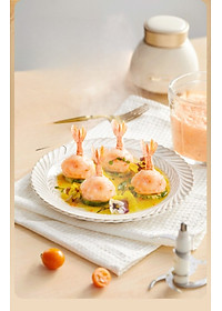 Máy Xay Thực Phẩm Bear QSJ-D02Q1 Xay Cực Êm 0.6L - Hàng Nhập Khẩu