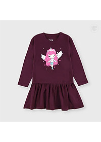 Váy bé gái BIGFOX - MISS MEOW thu đông, váy dài tay cho bé size đại hình bé thiên thần 10 - 38 kg