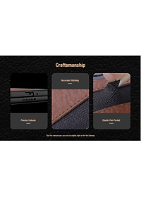 Bao Da dành cho Samsung Galaxy Z Fold 3 hiệu Nillkin Aoge Leather Cao Cấp - Hàng nhập khẩu