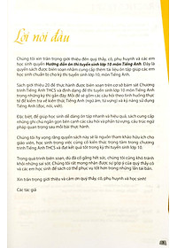 Hướng Dẫn Ôn Thi Tuyển Sinh Lớp 10 - Môn Tiếng Anh